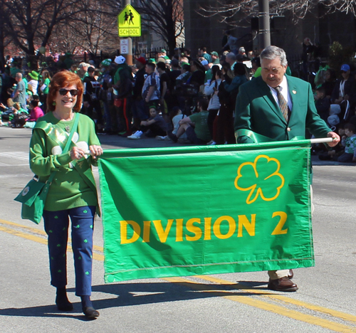 Division 2 at the 2022 St. Patrick's Day Parade